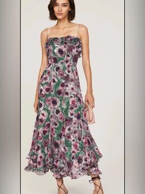 Slate and Willow floral midi dress 10